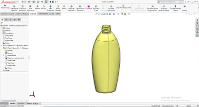 طراحی سه بعدی بطری